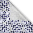 thumbnail image 5 of Ambesonne Geometrıc Grommet Curtain, Portuguese Floor Tile, 50" x 72", Violet Blue and Blue Grey, 5 of 6
