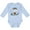 AE-Light Blue, variant on Inktastic Valentine’s Day Bee Mine Cute Bees and Heart Boys or Girls Long Sleeve Baby Bodysuit
