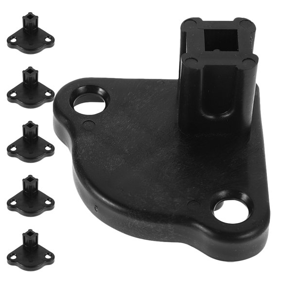 Greenadscape 6Ud Accesorios De Soporte Para Tienda De En Plástico Negro Resistente Y Portátil Para Camping