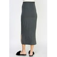 thumbnail image 3 of High Waisted Bodycon Maternity Midi Skirt, 3 of 4
