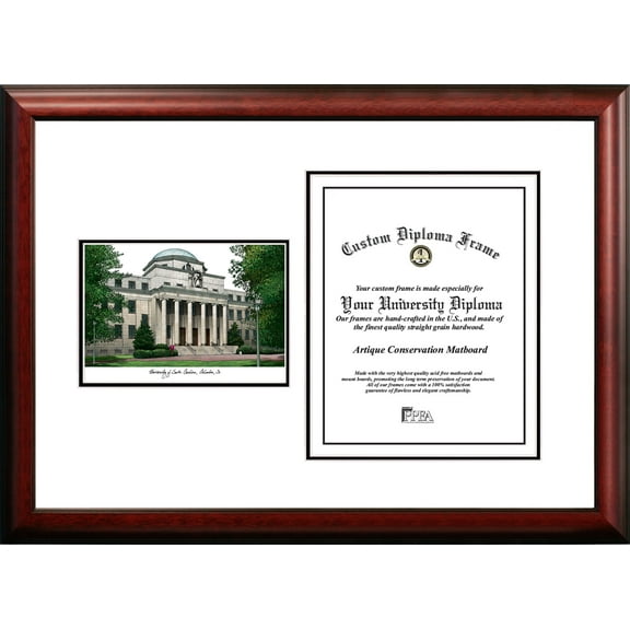 University of South Carolina 14" x 11" Scholar Diploma Frame