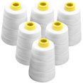 thumbnail image 1 of Moonshan Hilo de coser de 6 hilos, carrete resistente, hilo de coser industrial para máquina de coser bolsas, máquina para cerrar bolsas, 1 of 5