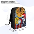 thumbnail image 2 of Nightmare Before Christmas Sacs à Dos pour Enfants Sac d'École Sac à Dos Décontracté pour Voyage Randonnée, 2 of 3