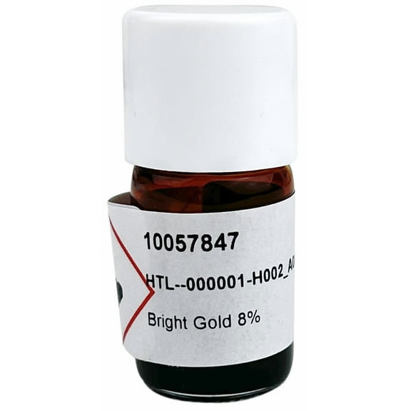 Colorobbia® Liquid 8% Bright Gold Overglaze for Kiln-Fired Ceramics (Pkg/1)