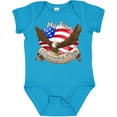 thumbnail image 3 of Inktastic My First Memorial Day- Bald Eagle Boys or Girls Baby Bodysuit, 3 of 5