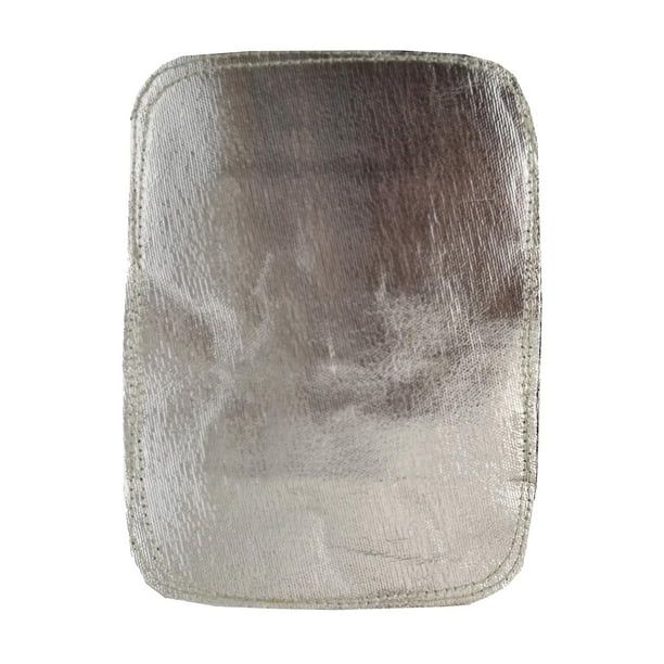 Guantes de soldadura Cola ignífugos calor para fundición de estufas Almohadilla para manos traseras