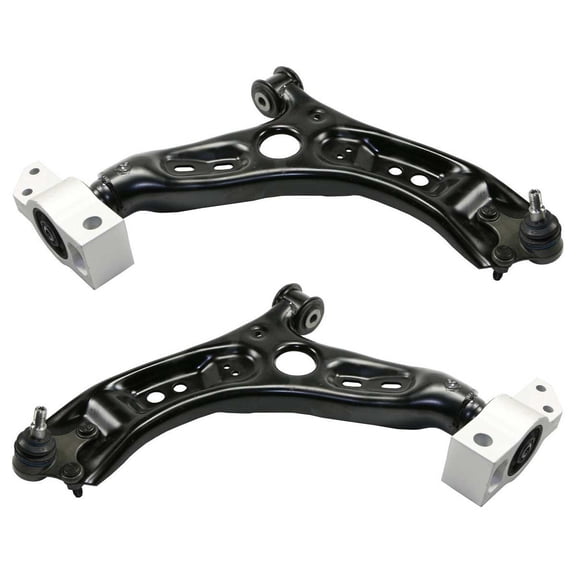 AutoShack Front Lower Control Arms and Ball Joint with Bushings for Volkswagen, Tiguan 2010-2017 CC 2011-2017 Tiguan Limited 2017-2018, AWD FWD L4 2.0L V6 3.6L, Pair