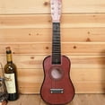 thumbnail image 2 of AMERTEER Guitare Musicale pour Enfants avec 6 Cordes Instruments de Musique Éducatifs pour Enfants (Rose), 2 of 5