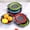 Yellow, variant on Foldable Silicone Colander with Handles,Collapsible Kitchen Strainer for Pasta Vegetables S-9.64in