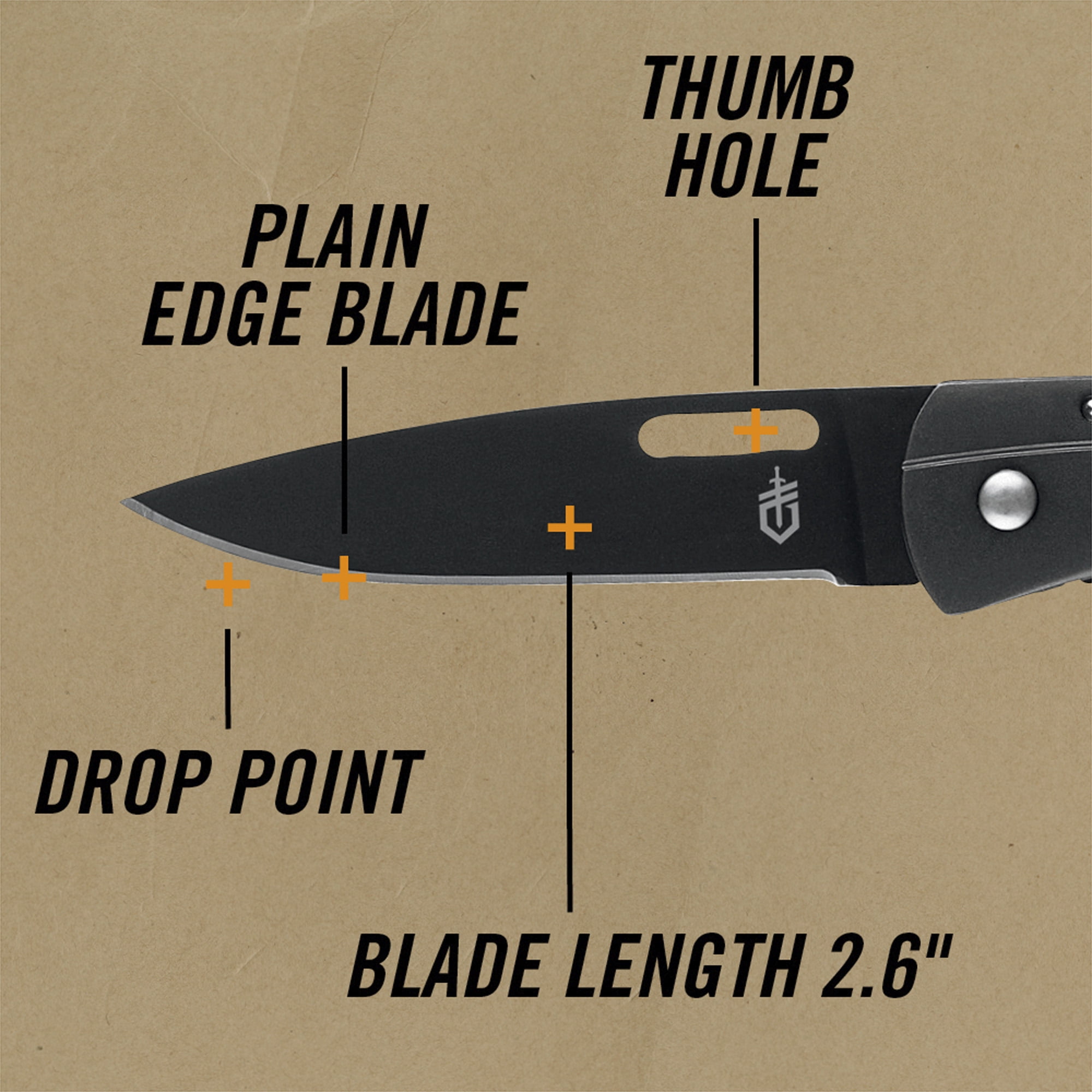 Gerber STL 2.5 Folding Knife - 31-000716