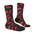 thumbnail image 2 of Goofa Beef3 Printed Men's Crew Socks, Soft Durable Breathable Moisture-Wicking with Odor Control Cotton socks, 2 of 9