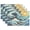 C253, variant on Ryvnso Placemats Set of 4 Wave Dining Mats Heat-Resistant Non-Slip Washable Table Mat