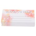 thumbnail image 3 of 100 Sheets Party Raffle Tickets Multi-use Blank Raffle Cards Raffle Ticket Sheets Event Voting Tickets, 3 of 7