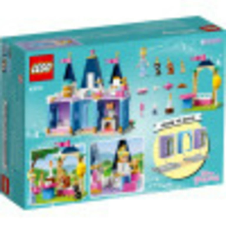 LEGO Disney Princess Cinderella s Castle Celebration Building Kit 168 Pieces Walmart