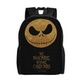 thumbnail image 1 of The Nightmare Before Christmas Backpack Laptop School Bag College Student Satchel Lightweight Basic BackpackFor A, 1 of 1