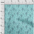 thumbnail image 2 of oneOone Rayon Light Blue Fabric Tropical Craft Projects Decor Fabric Printed By The Yard 56 Inch Wide, 2 of 4