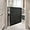 Black, variant on Swinging Door, Solid Wood Swing Door with 3 Spring Hinges, Half Waist Swinging Door for Kitchen Shop Entrance Partition Pub, 35.4x23.6inch / White