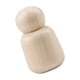 thumbnail image 4 of Muñecas de madera con clavijas, figuras de personas sin terminar, muñecas de madera para manualidades DIY, juguetes de grafiti 68 mm x 40 mm, 4 of 9
