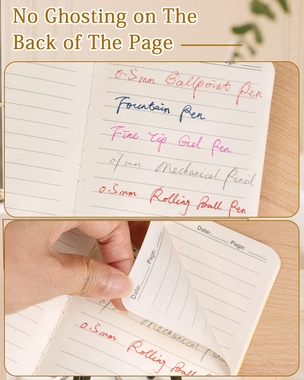 Small Lined Notepads Bulk 120 Pack (30 Sheets/60 Pages) Mini Journal Pocket Notebooks Set Colorful Cover For 3.5 X 5.5 Inches