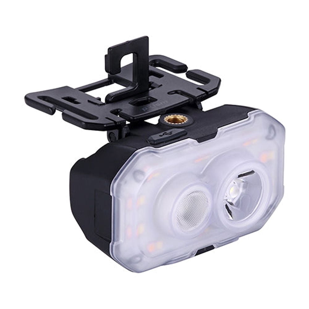 Claymore Heady+ (Black) - Rechargeable LED Headlamp Flashlight, Lightweight for Camping, Running, Hiking, Emergency & Industrial Use. Waterproof, USB-C Charging, Up to 70 Hours Battery Life.