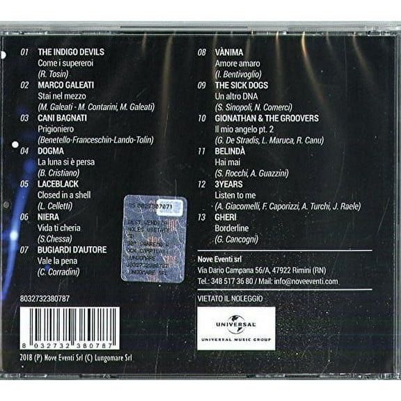 Various Artists - 30 Sanremo Rock Compilation / Various - CD