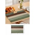 thumbnail image 5 of Farm Retro Teal Wood Board Placemats Set of 4,Wipeable Washable Table Mats for Dining Tables,Farmhouse Brown Wood Grain Place Mats for Kitchen Event Party Tabletop Decor, 5 of 7