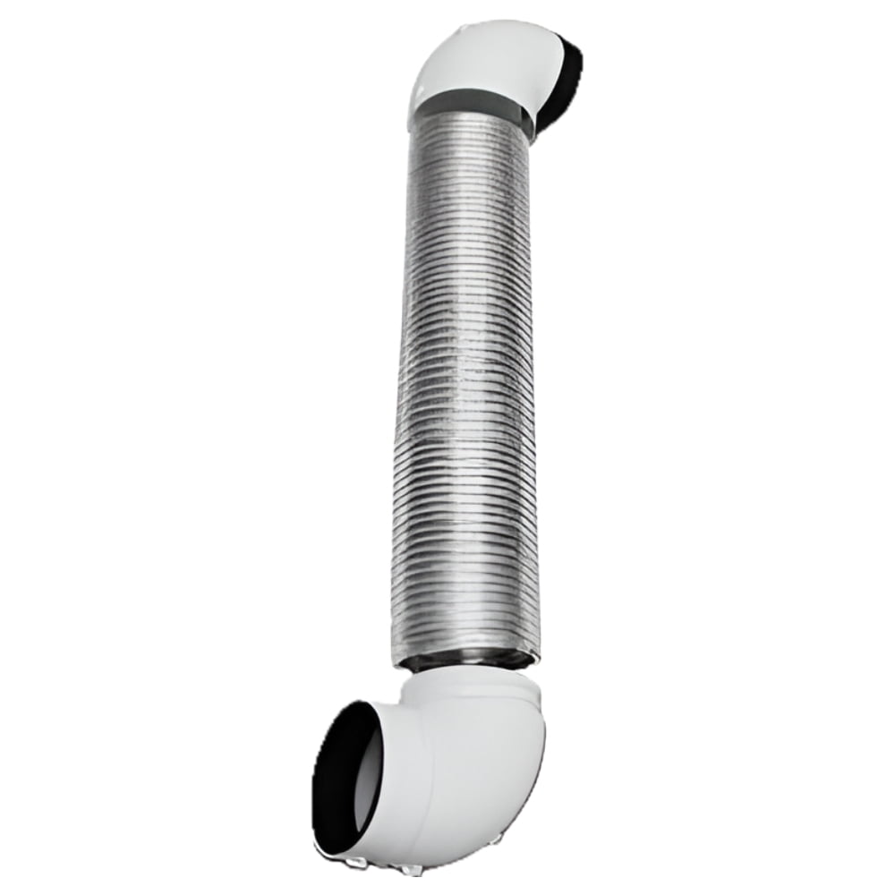 Lambro Industries 4004 Quick Connect Flexible Aluminum Duct Dryer Vent Kit