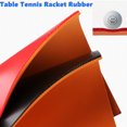 thumbnail image 2 of Accessoires de Tennis de Table en Caoutchouc Éponge Dure Attaque Rapide Noir/rouge Rouge, 2 of 6