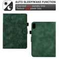 thumbnail image 5 of SaniMore Wallet Case for iPad Mini 6th Generation 8.3" 2021, Auto Sleep/Wake, PU Leather Magnetic Cover Built-in Pencil Holder 2 Card Slots & Folding Kickstand Full Body Protective Shell, Green, 5 of 7