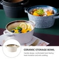 thumbnail image 3 of 1pc Japanese Style Ceramic Bowl Soup Bowl Salad Bowl Food Container for Home, 3 of 8