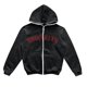 thumbnail image 2 of Gibobby Sudadera polar hombre Sudadera con Capucha de Manga Larga para Hombre con Cremallera y Bolsillo Canguro(Negro,G), 2 of 4