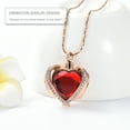 thumbnail image 3 of Personalized Engrave Crystal Heart Cremation Jewelry for Ashes Holder Urn Necklace for Ashes of Loved One, 3 of 6
