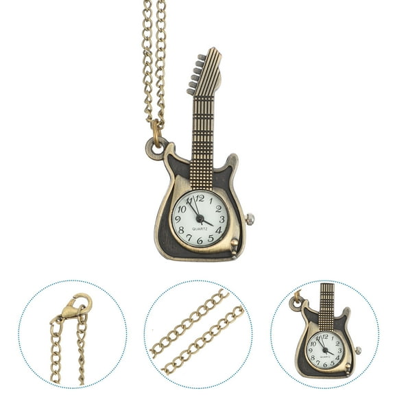 STRANDCHIC Mens Pocket Watch Chain Golden Vintage Style with Quartz Movement for Decor