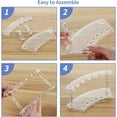 thumbnail image 3 of Qianfeng 4 Pcs Plastic Pen Display Stand, Pen Holders Each Holder Features 6 Holes, 3 of 8