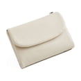 thumbnail image 1 of Leodye 1PCS Unisex Soft Leather Organizer Bag Portable Compact Travel Daily Mini Accessory Storage Bag -5.3*3.9IN, 1 of 2