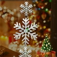 thumbnail image 7 of Snowflake Garland Ornament String, Laser Reflective Snowflake Decorations For Cozy Christmas New Year Winter Festival Party Supplies And Home Decoration Banner, 1 Piece Snowflake, 7 of 7
