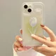 thumbnail image 5 of Funda de silicona transparente para iPhone, carcasa de lujo, rosa, Tuilp, 15, 14, 12, 13, 11 Pro Max, X, Xs, Xr, 7, 8, 15Plus, SE, 5 of 5