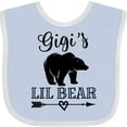 thumbnail image 3 of Inktastic Gigi Lil Bear Grandson Boys Baby Bib, 3 of 4