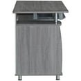 thumbnail image 4 of Kingfisher Lane Contemporary Wood Small Computer Desk in Gray, 4 of 10