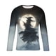 thumbnail image 5 of Blusas y camisas de manga larga con cuello redondo, moda casual para hombre, estampado deportivo, blusas de manga larga con cuello redondo, camisas para hombre, blusa de poliéster, 5 of 5
