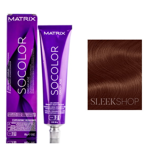 Matrix SoColor Dream Age Perm Cream Haircolor - 506BC Light Brown Borwn Copper