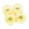 thumbnail image 4 of MAGIDEAL 4 Pieces Skateboard Wheels Longboard Wheels Transparent PU Luminous Smooth Parts Yellow, 4 of 8