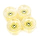 thumbnail image 4 of 4 ruedas de patineta resistentes al desgaste y luminosas con rodamientos de PU de alta elasticidad. Amarillo, 4 of 9