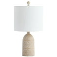 thumbnail image 3 of Safavieh Nava Polka Dot Engraved 18.5 in. H Table Lamp, Brown, 3 of 5