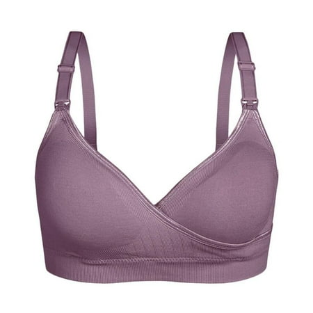 

Newway Women Nursing Maternity Bra Seamless Breastfeeding Bra Sleeping Bralette Female Nursing Wirefree Seamless Bra