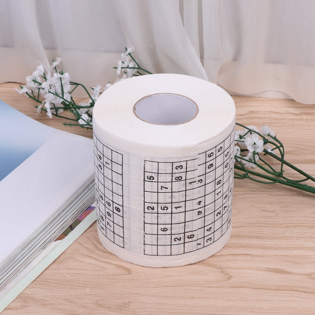 Papier toilette Sudoku 3 plis, 6 pc/carton (6 x 1 pc)