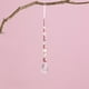 thumbnail image 1 of Adornos colgantes para árbol de Navidad | Decoración colgante de cristal acrílico rosa, cuentas de perla de lujo, elegante decoración de 9 pulgadas para hogar, fiestas, exposición romántica diaria, 1 of 6