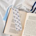 thumbnail image 4 of Kdxio Rabbit And Butterfly Print Metal Tassel Bookmarks,Perfect Gift for Art Lovers and Bookworms Metal Bookmarks for Women, 4 of 8