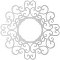 thumbnail image 4 of 38"OD x 14 1/2"ID x 1"P Reims Architectural Grade PVC Pierced Ceiling Medallion, Black, 4 of 10