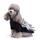 thumbnail image 1 of Hollaween Navidad Alas de ángel Invierno Mascotas Disfraces para Perros Gato Ropa de - Negro S, 1 of 8